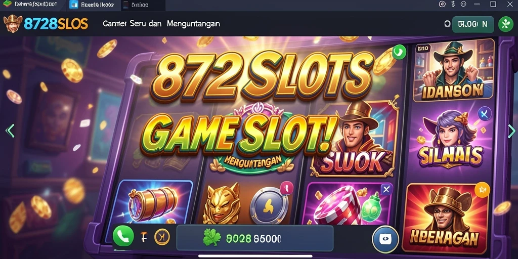 Screenshot gameplay 8728SLOTS yang menampilkan keseruan bermain slot.
