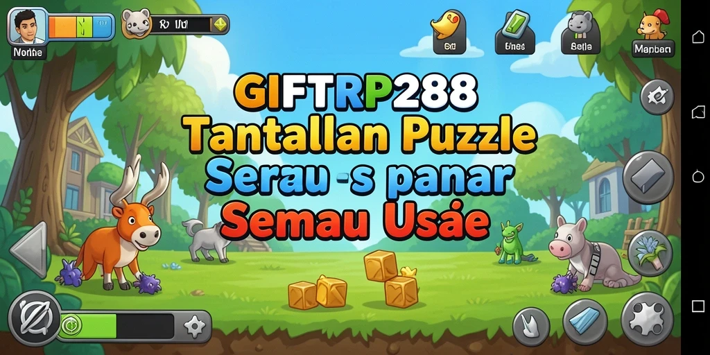 Screenshot <strong>GIFTRP288</strong> menampilkan gameplay teka-teki yang menantang dan menyenangkan.