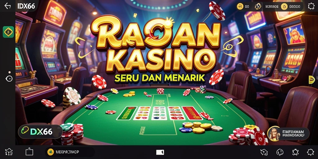 Tampilan gameplay Kasino yang menakjubkan dan menarik di IDX66.