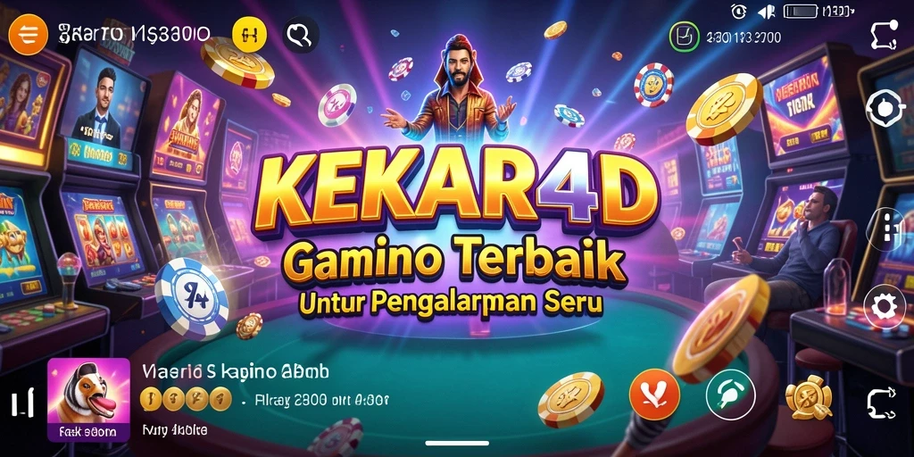 Tampilan gameplay menakjubkan di KEKAR4D dengan efek visual menarik.