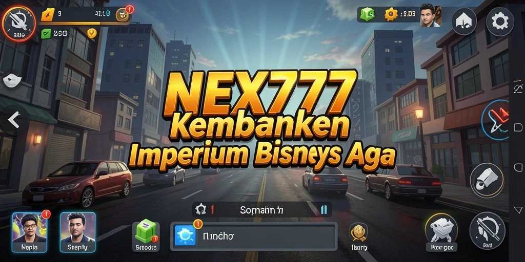 Tampilan gameplay menarik NEX777 dengan konsep Tycoon.