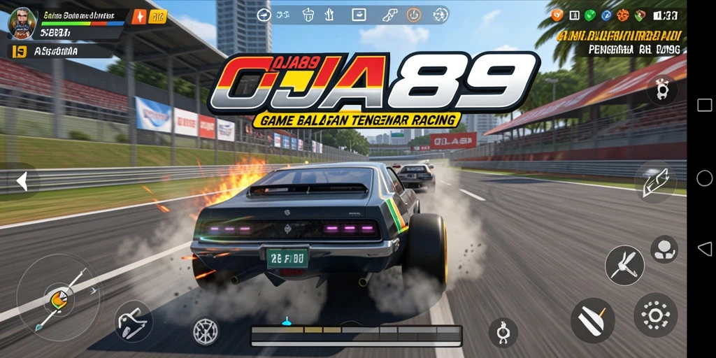 Gameplay OJA89 yang menegangkan dengan grafis memukau.