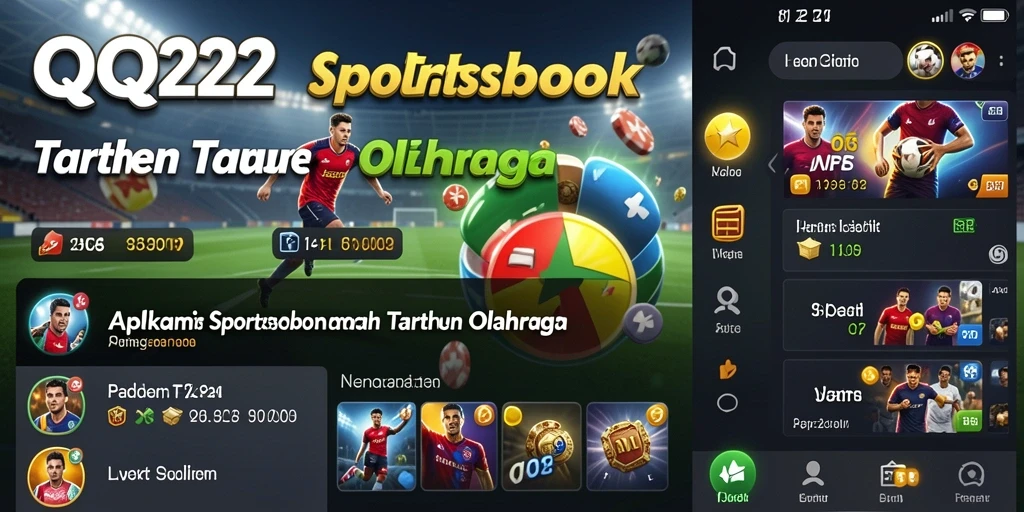 Screenshot gameplay Sportsbook QQ222 dengan tampilan antarmuka yang menarik.